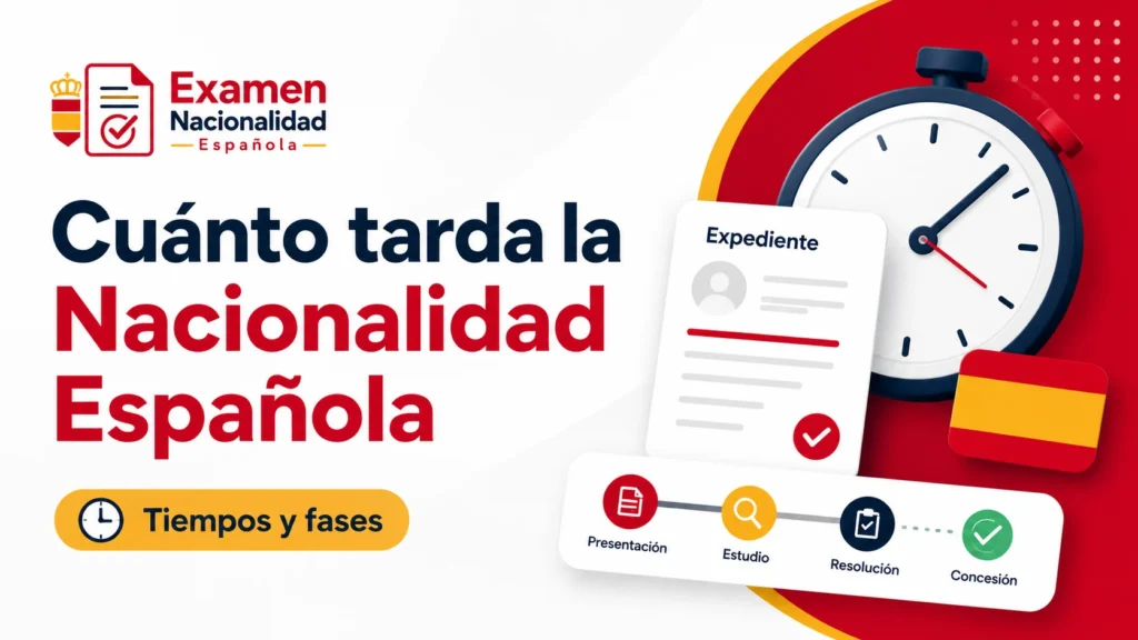 Cuánto tarda la Nacionalidad Española