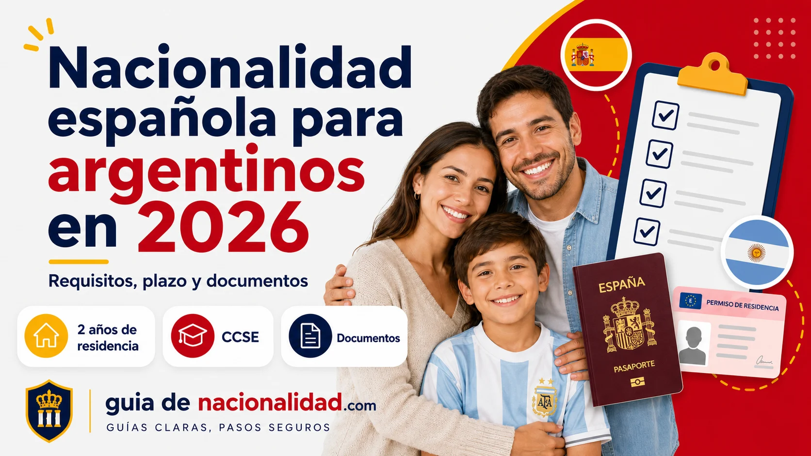 Nacionalidad española para argentinos