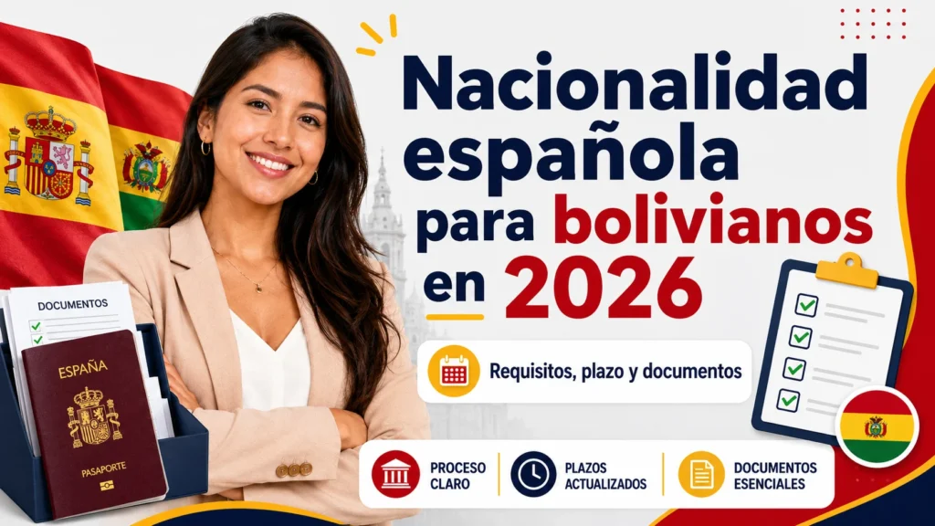 Nacionalidad española para bolivianos