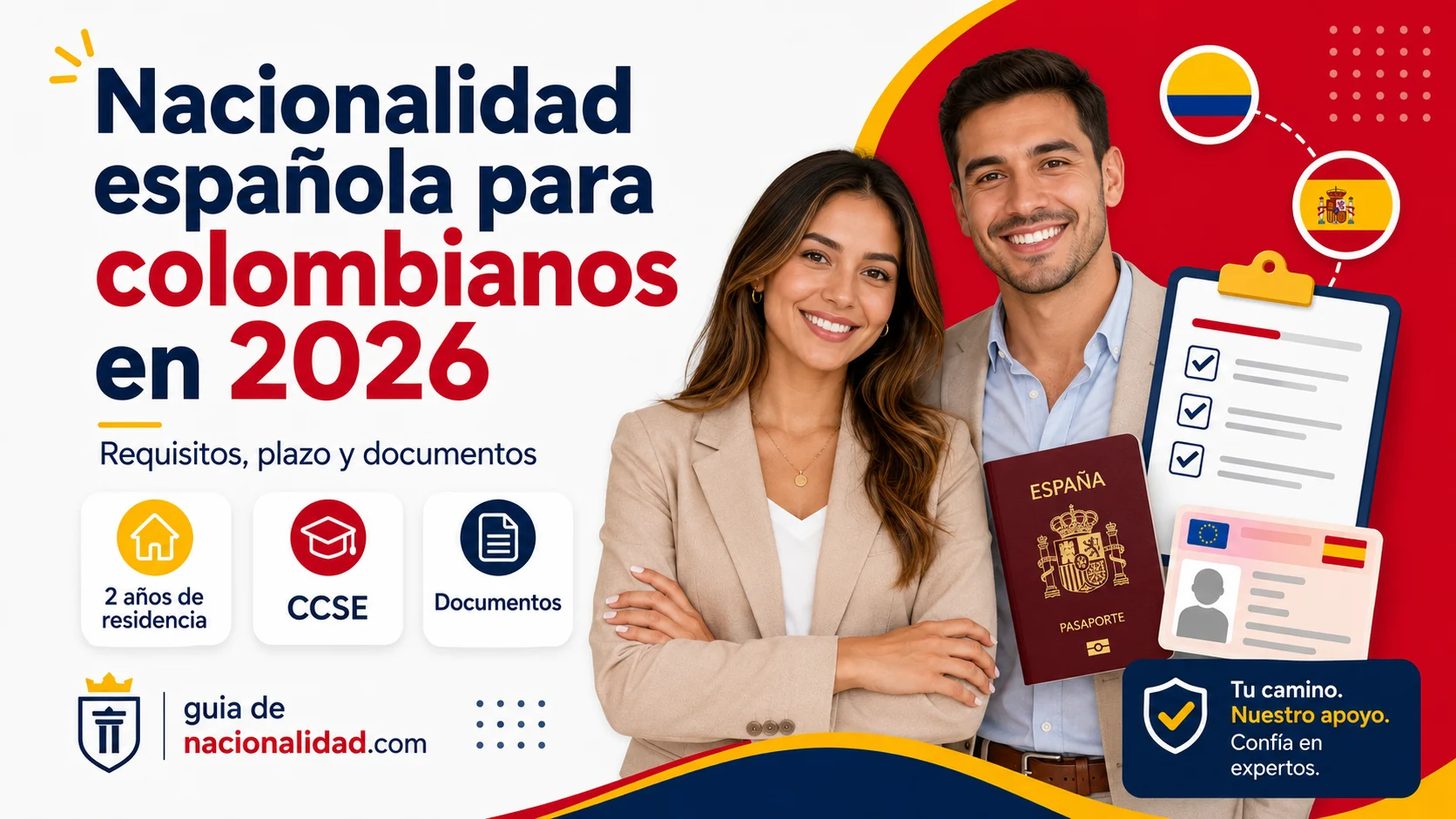Nacionalidad española para colombianos
