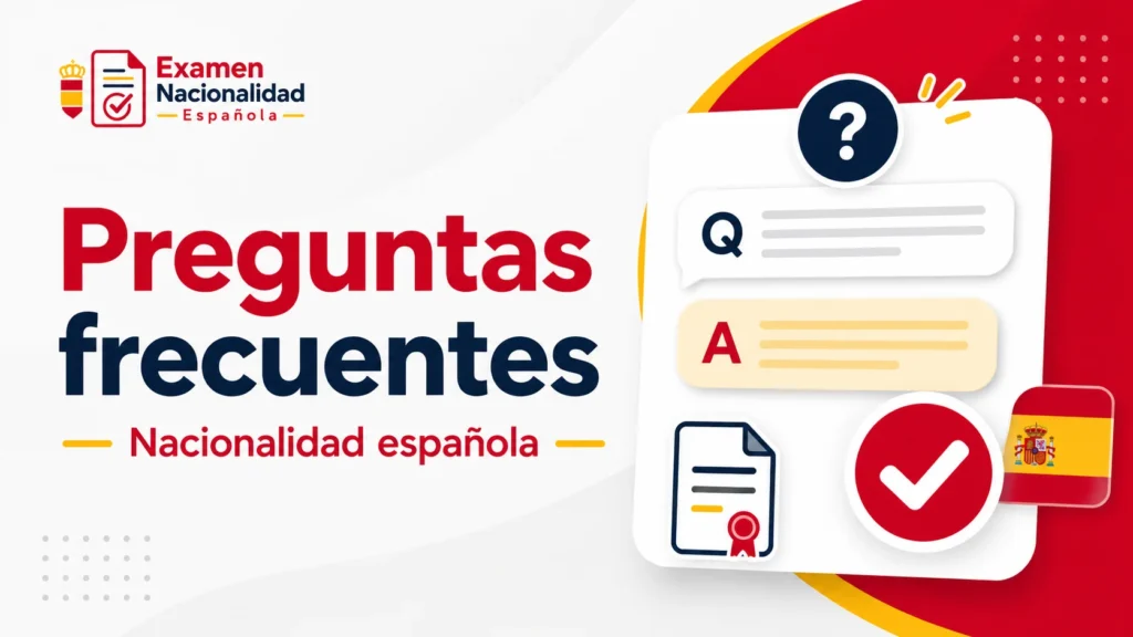 Preguntas frecuentes sobre nacionalidad española