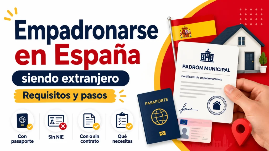 empadronarse en españa