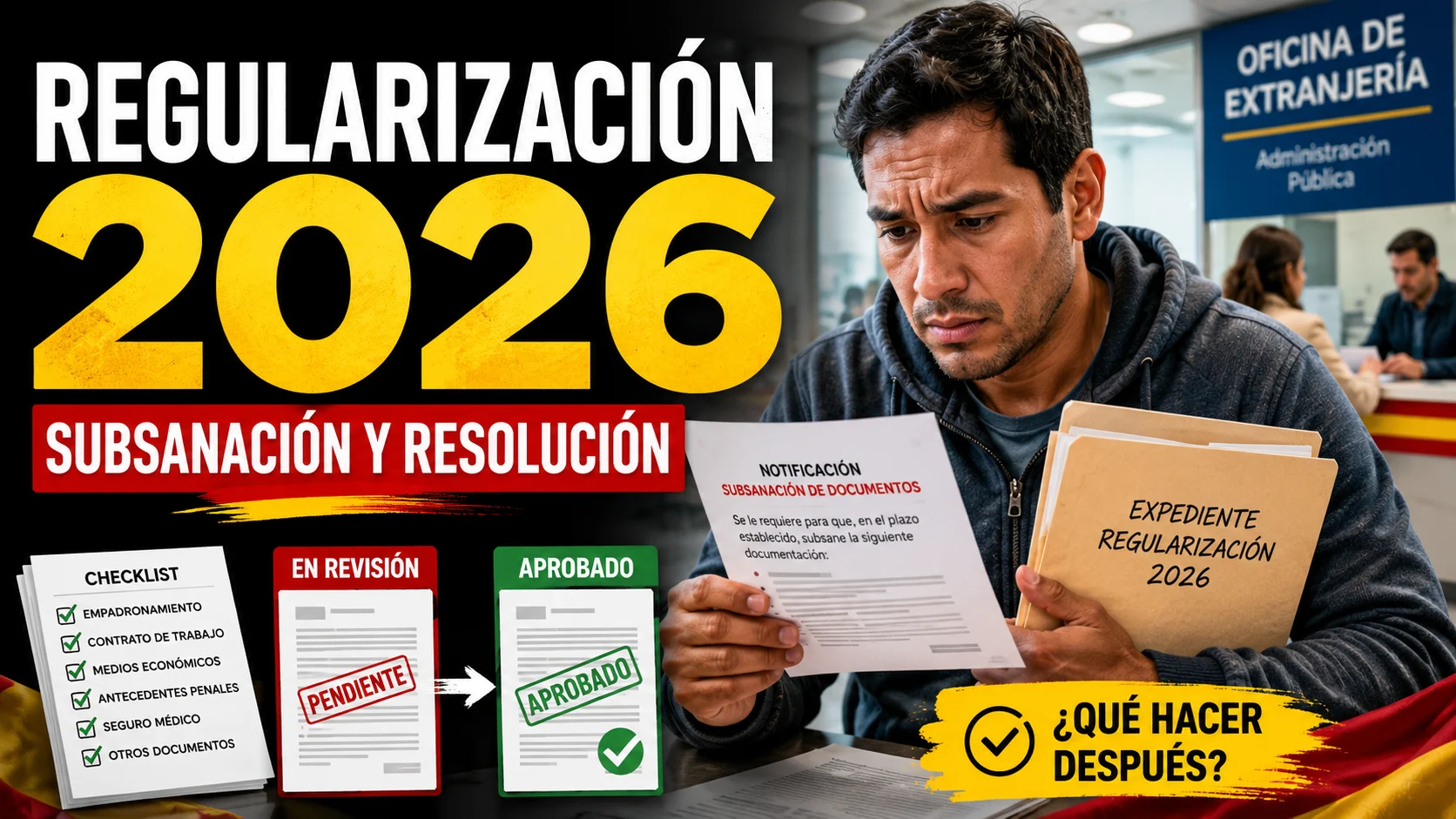 Regularización extraordinaria 2026